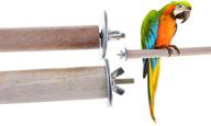 perches natural parrot parakeet accessories logo