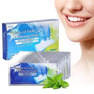 🦷 professional teeth whitening kit: 14 packs of dental treatment, 28 strips for effective teeth whitening logo