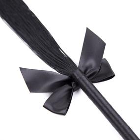 img 1 attached to LUOEM Leather Bowknot Tassels Accessory