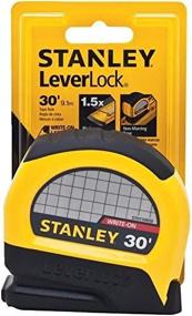 img 2 attached to 📏 Stanley STHT30830 Lever Lock Tape: Innovative Lever Lock System for Fast and Reliable Measurements