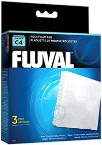 img 2 attached to 🔍 Fluval C4 3-Pack Poly Foam Pads for Enhanced Filtration