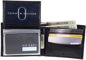 img 1 attached to 👔 Enhance Your Style with Tommy Hilfiger's Leather Slimfold Men's Accessories: A Perfect Blend of Elegance and Functionality