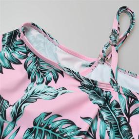 img 2 attached to 🤰 GINKANA Maternity Swimsuits - Stylish Beachwear for Expecting Moms in Swimsuits & Cover Ups