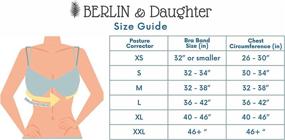 img 1 attached to 👩 Berlin & Daughter ®️ - Effective Posture Corrector with Breathable Support for Women & Girls - Relieves Back Pain & Improves Posture - Medium Size