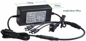 img 1 attached to 💡 Ansice DC 12V 4000mA (4.0A) Адаптер питания для видеокамеры - адаптер питания для видеокамеры CCTV.