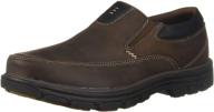 skechers mens segment search loafer logo