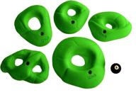 atxarte pockets climbing holds green logo