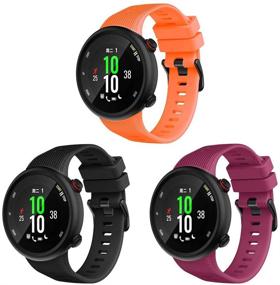 img 4 attached to Junboer совместим с ремешком для часов Garmin Forerunner 45