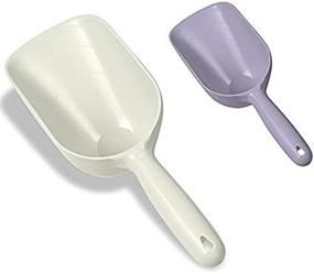 img 3 attached to 🐾 The Perfect Pet Food Scoop Set: ELenest Bundle - 1-Cup and 2-Cup Sizes for Easy Portioning