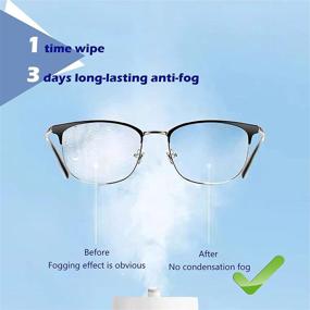 img 2 attached to Madala Anti Fog Spray Bundle - 0.7Oz + 3.4 Oz (2 Pcs), Nano Tech Anti Fog Treatment for Glasses, Safety Coating for Anti Reflective Glass, Swim Goggles, Lenses, Windows - Effective Antifogging Spray for Glasses