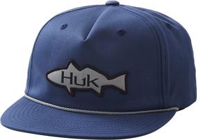 img 2 attached to 🧢 Stay Stylish and Protected: HUK Men's Redfish Unstructured Anti-Glare Fishing Hat