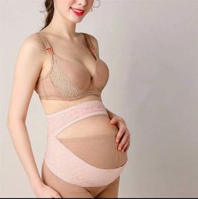 img 3 attached to 🤰 Plat - Regent Maternity Belt: Breathable, Adjustable Band for Pregnancy Support in Belly, Waist, Back, and Hips