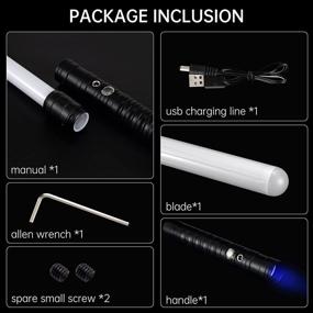 img 1 attached to 💡 JEAOUSM Sabers: Cutting-Edge Changeable Electronic Lightsabers for Adults