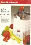 powerful 140-watt hamilton beach juice extractor for optimal extraction логотип