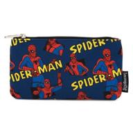 loungefly marvel spiderman classic nylon logo