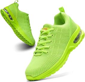 img 4 attached to 👟 Damyuan Walking Cushion Running Sneakers Women's Shoes: Superior Comfort and Style for Active Ladies