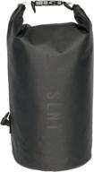 🔒 silent pocket 10l faraday dry bag - waterproof rfid signal blocking bag - military-grade nylon dry bag backpack shields electronics from water, spying, hacking логотип