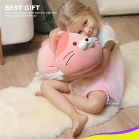 img 2 attached to 🐻 Explore a Whimsical Collection of Fluffy Chubby Stuffed Animals at our Adorable Kids' Home Store