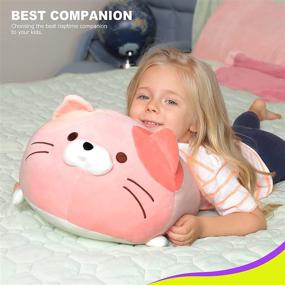 img 1 attached to 🐻 Explore a Whimsical Collection of Fluffy Chubby Stuffed Animals at our Adorable Kids' Home Store