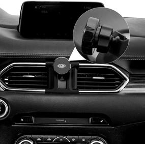 img 2 attached to 📱 Bwen Magnetic Car Phone Holder - Hands-Free Dashboard & Air Vent Mount for iPhone, Samsung Galaxy, LG - Fits Mazda CX5 (2017-2021)