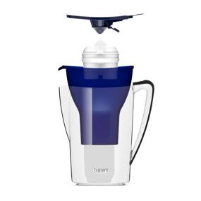 img 3 attached to 💧 BWT 2.7L Mineralized Water Filter Pitcher - Dark Blue