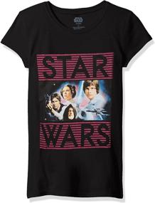 img 1 attached to 🌸 Lilac Star Wars Clothing for Little Girls