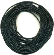 плетеный кожаный шнур длиной около метров логотип