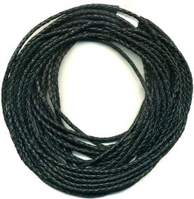 img 2 attached to Плетеный кожаный шнур длиной около метров