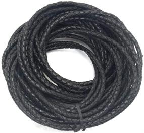 img 1 attached to Плетеный кожаный шнур длиной около метров