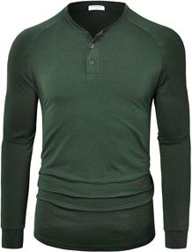 img 3 attached to 👕 Men's Casual Heather Sleeve Athletic Clothing by Derminpro