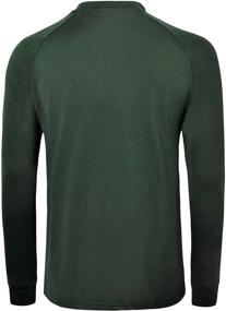 img 2 attached to 👕 Men's Casual Heather Sleeve Athletic Clothing by Derminpro