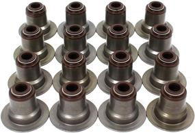 img 4 attached to 🔧 CNS Valve Stem Seal Set (16v) for 2001-2016 GM V8 VORTEC 4.8L 5.3L 6.0L 6.2L Chevrolet Silverado GMC Savana Sierra Yukon Isuzu Ascender