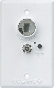 img 2 attached to 🔌 Winegard RV-7042 White Wall Plate Power Supply: Reliable RV Power Solution