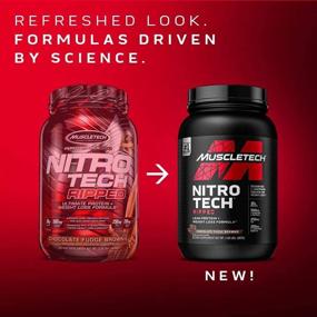 img 3 attached to 🍫 MuscleTech Nitro-Tech Ripped Chocolate 2 lb - Protein Powder with Weight Loss Formula for Effective Weight Loss, Ideal for Women & Men (Package may Vary)