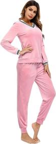 img 1 attached to Irevial Jogging Sweatsuit Tracksuit Activewear