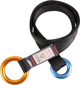 img 2 attached to 🌳 Certified Arborist Friction Saver Tree Climbing Cambium Saver - Retrievable Anchor Loop Belt Sling - 23KN, 47.2 inch/35.4 inch