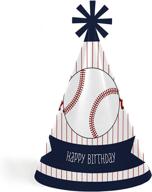 batter up baseball birthday standard logo