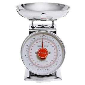 img 2 attached to 🔩 Escali DS115B Mercado Retro Classic Stainless Steel Mechanical Dial Scale with Removable Bowl, Tare Function, 11lb Capacity