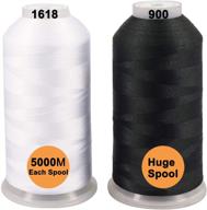 🧵 enhance your embroidery with new brothreads - 32 color packs of polyester embroidery machine thread - 5000m huge spool for all machines logo