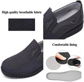 img 3 attached to 👞 Premium Anti-Skid Polyurethane Loafers: Ultimate Comfort & Breathability for Men