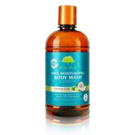 🌴 tree hut shea moisturizing body wash coconut lime, 17oz: ultimate hydration for essential nourishing body care logo