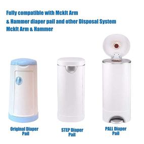 img 3 attached to Diaper Refill Compatible Disposal Refills