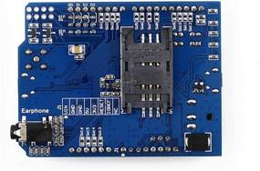 img 2 attached to Wireless Quad-Band GSM/GPRS/GPS Shield Based On SIM808 Onboard CP2102 MIC29302 Phone Talk Speaker Module @XYGStudy