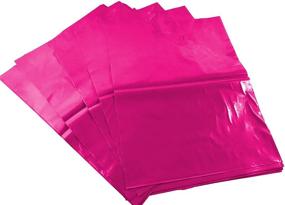 img 1 attached to 🛍️ 40 Durable Pink Merchandise Bags 12X15 with Die Cut Handles - Glossy Finish, Anti-Stretch, 100% Recyclable for Retail Store, Birthday Party Favors, Handouts, and More by Best Choice (Pink, Pack of 40)