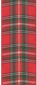 img 1 attached to 🎀 Offray Fashion Plaid Craft Ribbon in Red - 3/8-Inch Wide, 10-Yard Spool