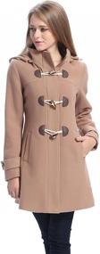 img 3 attached to BGSD Womens Daisy Blend Toggle Women's Clothing in Coats, Jackets & Vests