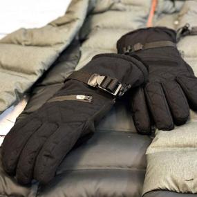 img 2 attached to 🧤 Waterproof Windproof Insulated Weather Gloves by Isotoner