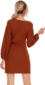 img 2 attached to 👗 R Vivimos Elegant Knitted Bodycon Sleeves Women's Clothing
