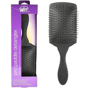 img 1 attached to The Ultimate Detangling Solution: 🖤 Wet Brush Pro Paddle Detangler in Black!