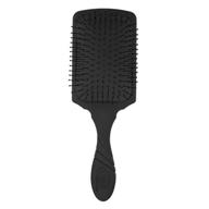 the ultimate detangling solution: 🖤 wet brush pro paddle detangler in black! logo